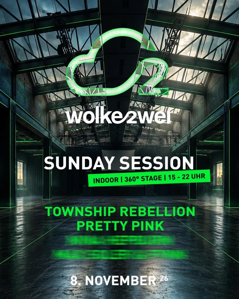 Plakat: Sunday Session auf Wolkezwei am So., 08. Nov. 2026